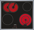 Siemens ET645HN17E table de cuisson, 30,2 cm, noir