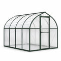Serre de jardin en polycarbonate et aluminium 250x200x190 cm