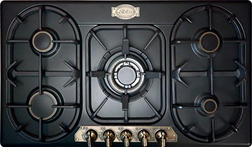 Cuisinière, 90 cm, 3,8 kW, à gaz, 5 brûleurs, Kaiser
