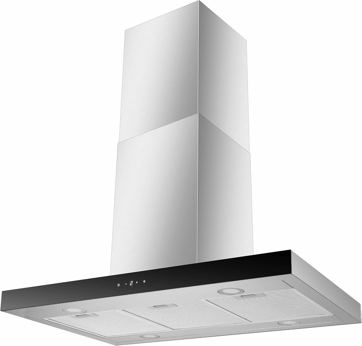 Hotte aspirante CH44199IX-21, 90 cm, 631,7 m³/h, 42–63 dB, acier inoxydable, Respekta
