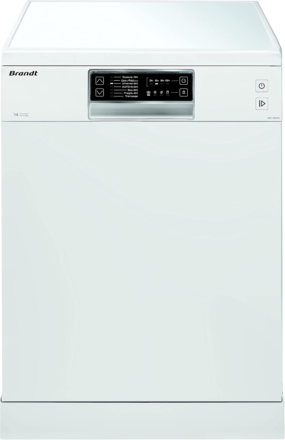 Lave-vaisselle DSF14524W, 60 cm, BRANDT