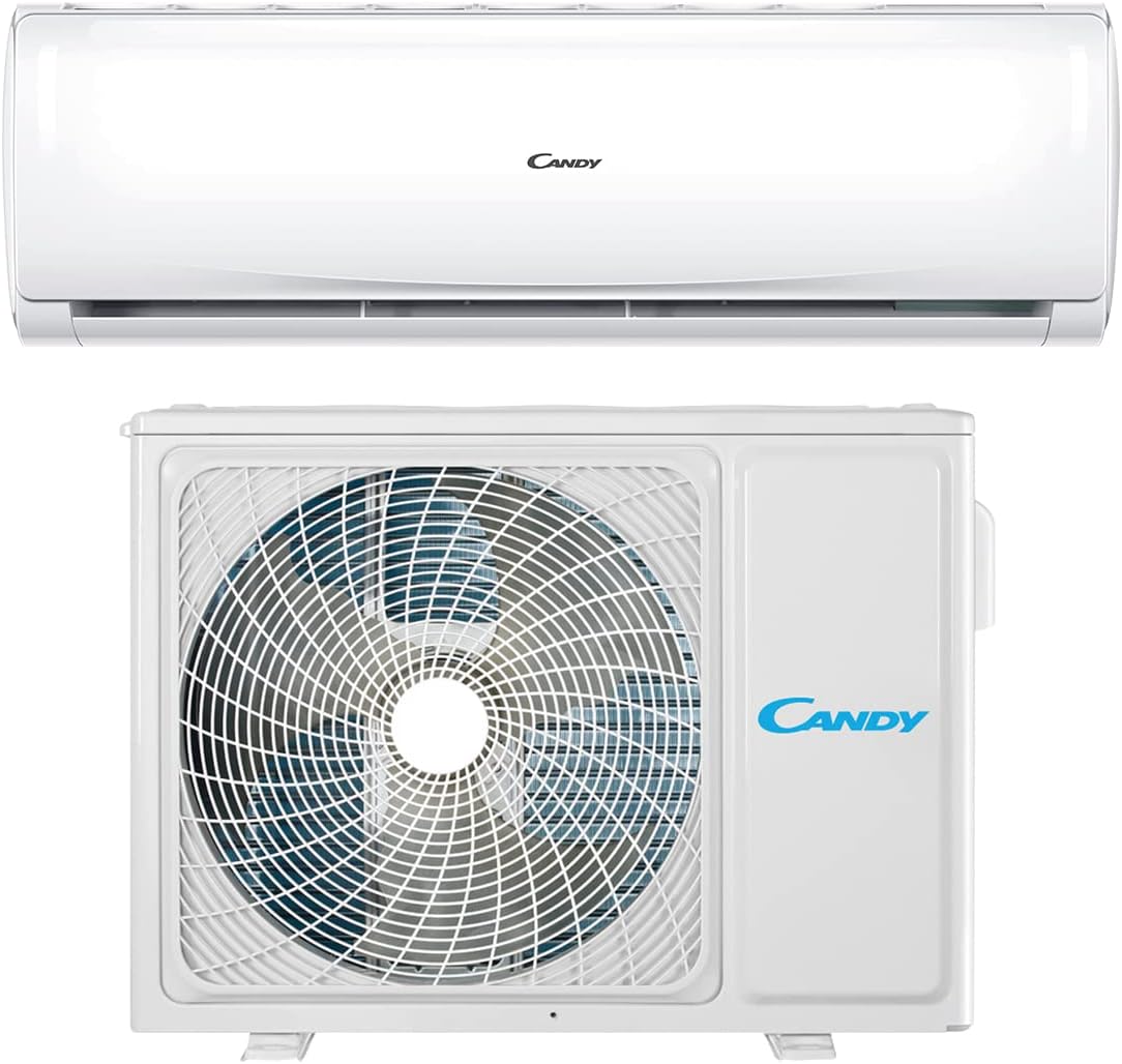 Candy climatiseur, 2 × 2,7 m, 9000 Btu, commande intelligente, pompe à chaleur