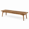 Banc en bois chêne naturel 180 x 40 x 35 cm