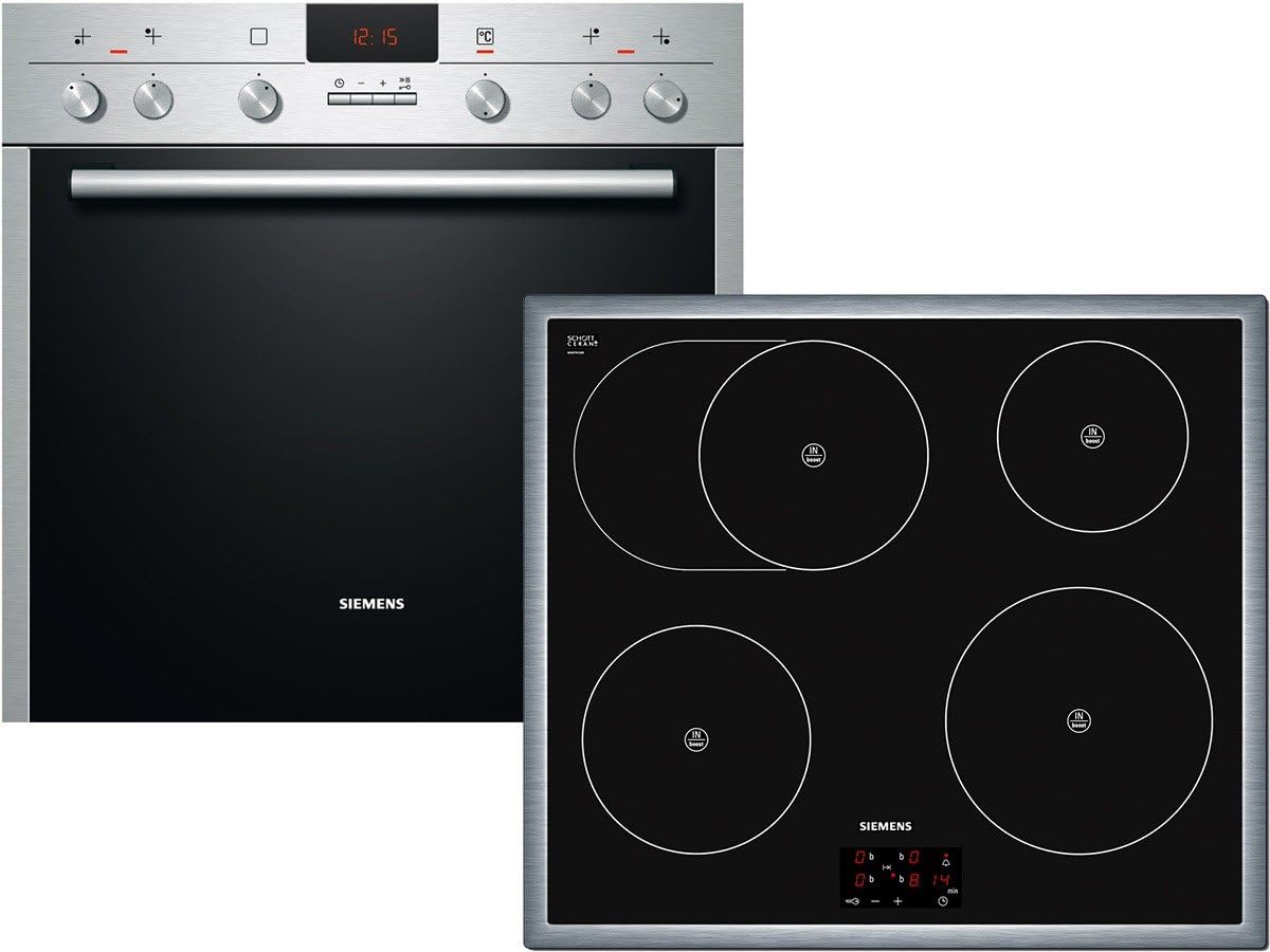 Siemens EQ241EI02B cuisinière, noir, encastrable, induction