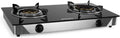Cuisinière FO 2720, 71 × 13 × 41 cm, acier inoxydable, à gaz, propane, 2 brûleurs, Orbegozo