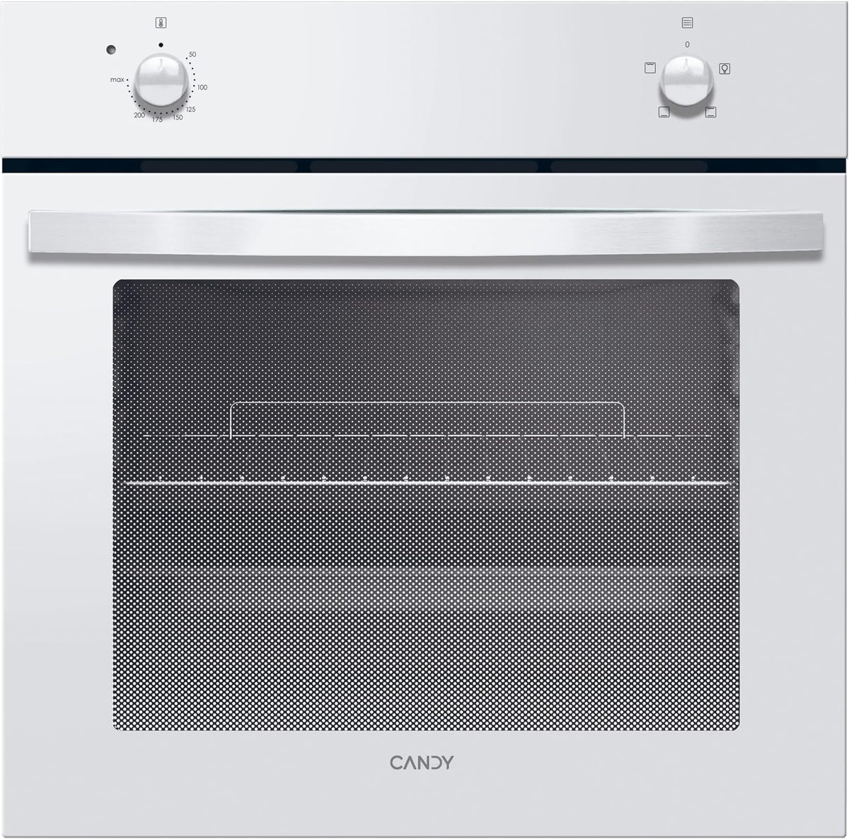 Candy B100 four, 59,5 × 59,5 × 56,8 cm, 70 L, acier inoxydable, électrique, grill