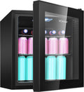 Réfrigérateur KSG 7291, 46 L, avec éclairage LED, noir, Bomann