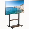Support TV glable160-195cm, 800 × 600 mm, 100 pouces, 50 kg, avec éclairage LED, réglable, OLED, unho
