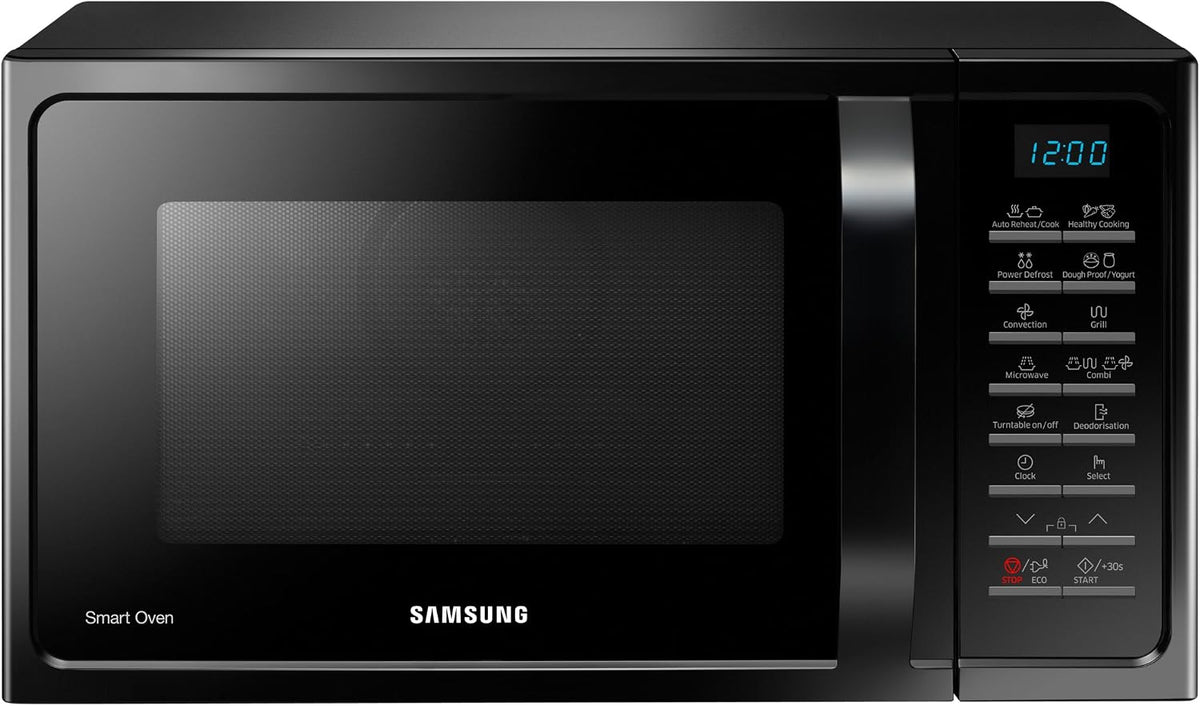 Samsung MC28H5015AK four à micro-ondes, 1500 W, 28 L, 900 W, noir, grill