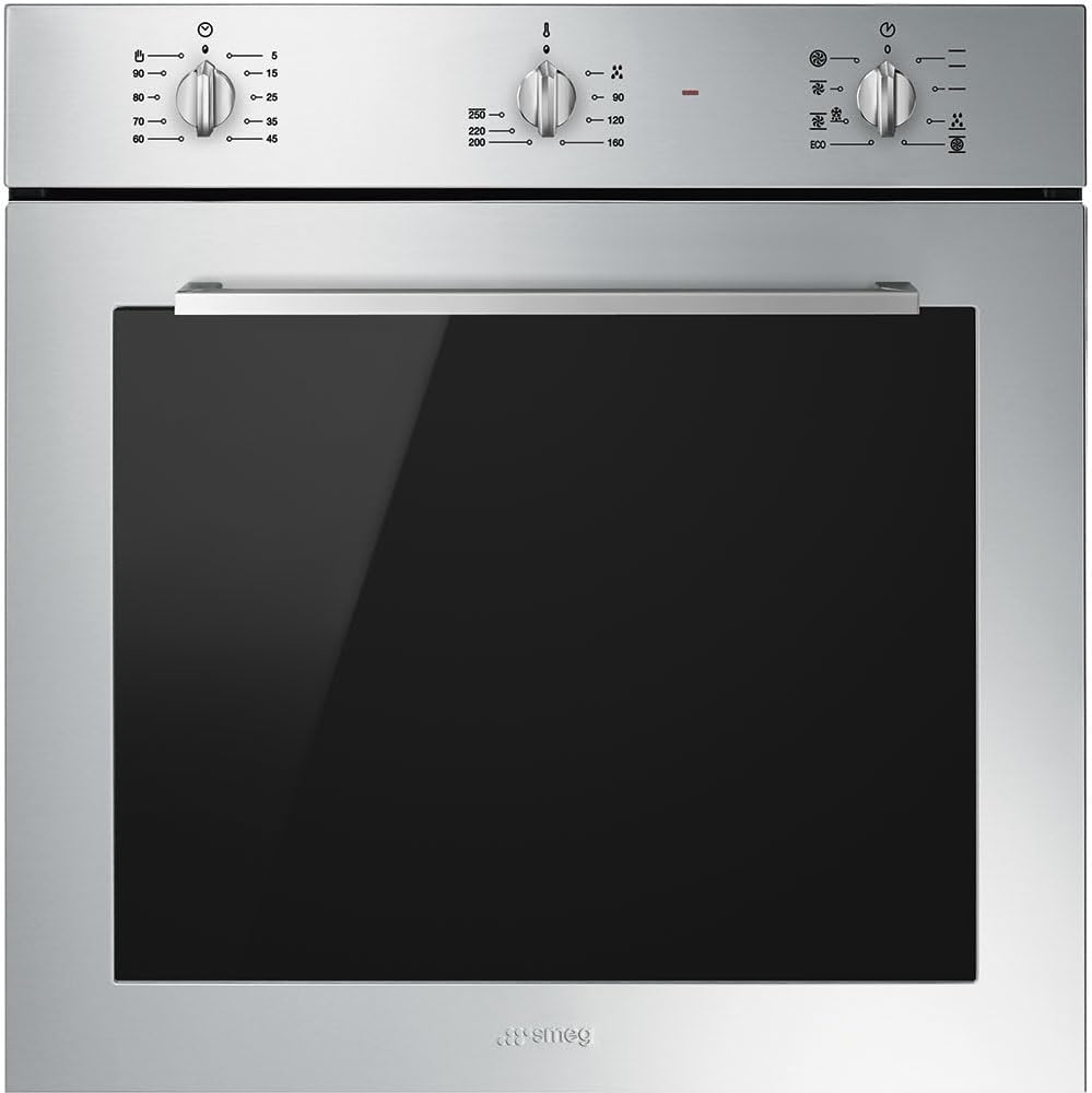 Smeg SF64M3TVX four encastrable, 60 cm, 70 L