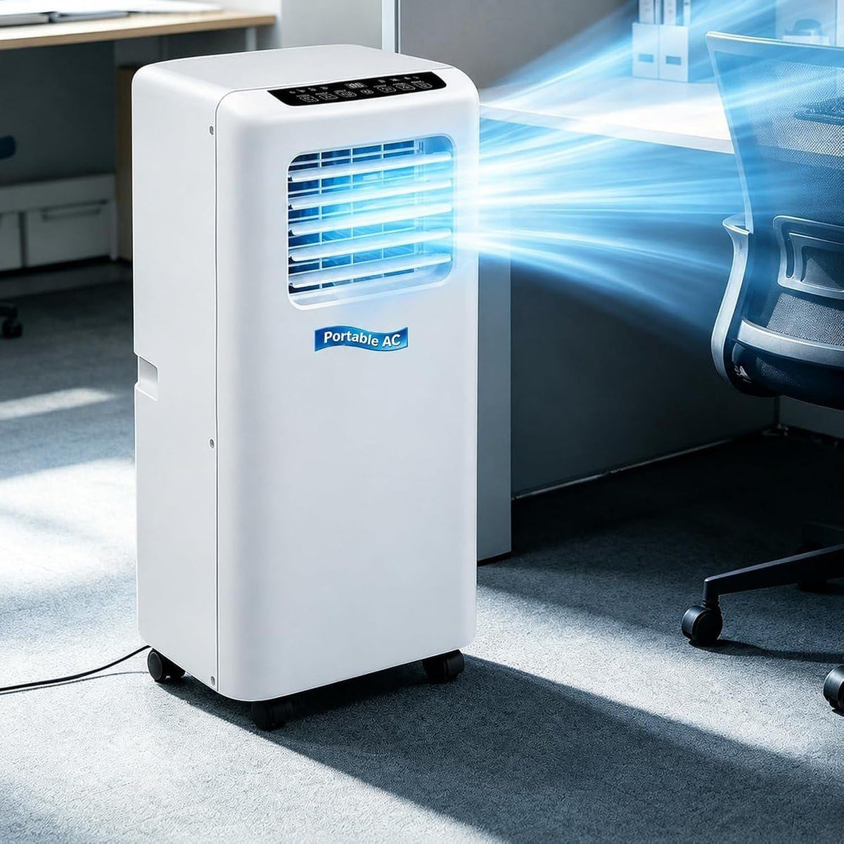 LGBBTI climatiseur portable, 7000 BTU, 9000 BTU, 5000 BTU, avec télécommande, mobile, pour le bureau