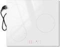 Table de cuisson, blanc, induction, 3 feux, Karinear