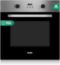 Four SHM8700DPX, 60 cm, 70 L, 3000 W, avec éclairage LED, acier inoxydable, 8 programmes, SVAN