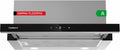 Hotte aspirante ANETO960X, 90 cm, 600 m³/h, 165 W, aluminium, acier, noir, 3 vitesses, Corbero