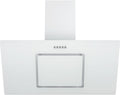 Hotte aspirante CH22010/90WBZ, 90 cm, 54–62 dB, métal, verre, blanc, Respekta