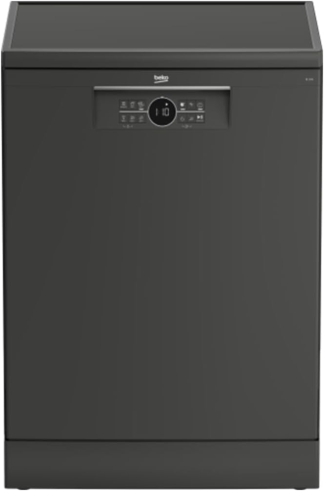 Beko BDFN26460G lave-vaisselle, 60 cm, 42 dB, gris, 14 couverts