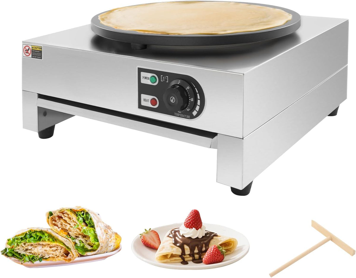 Tiroir chauffant, 400 mm, 3000 W, 50–300 °C, avec tiroirs, acier inoxydable, ACLICE