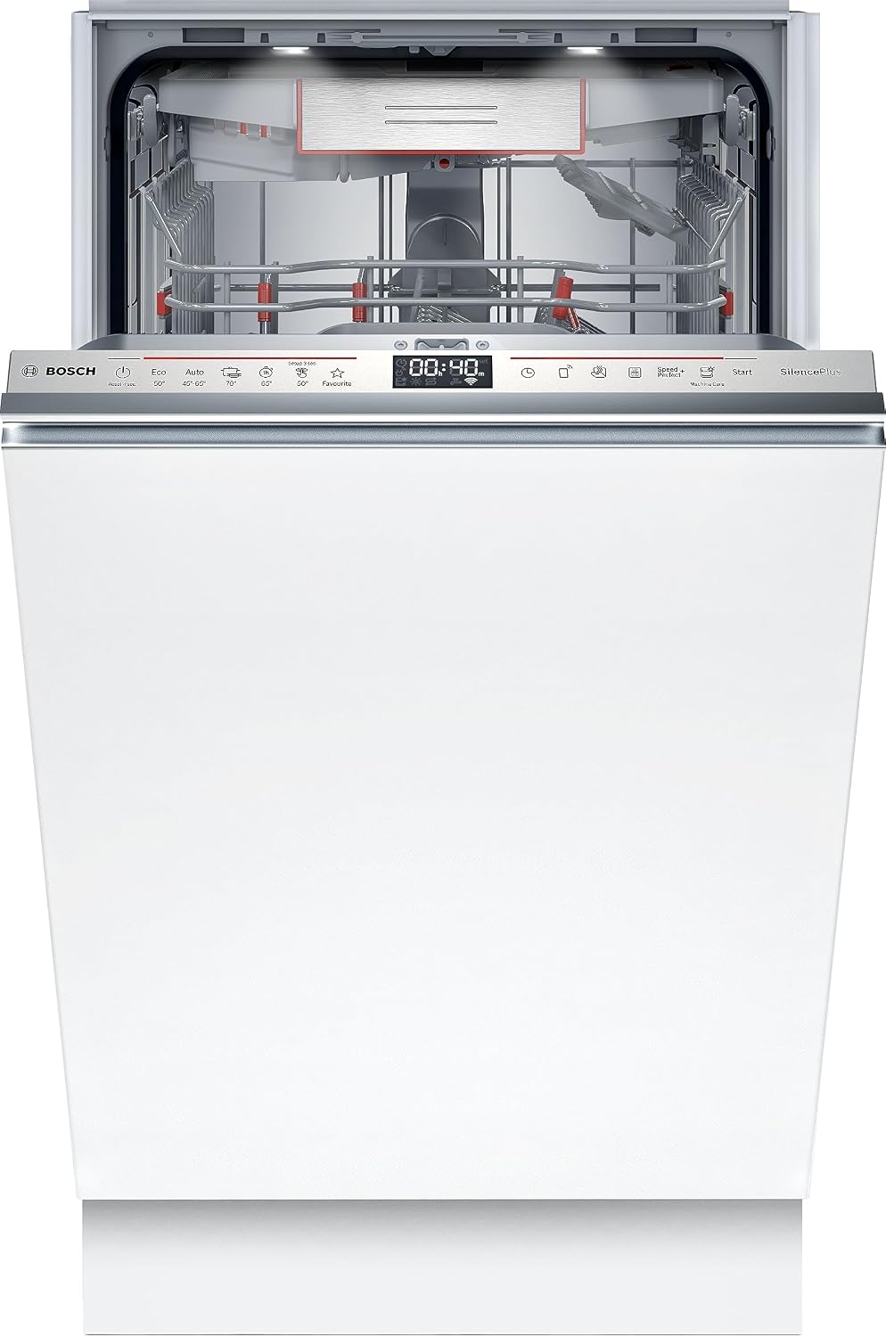 Bosch SPV6EMX05E lave-vaisselle, 45 cm, 44 dB, encastrable, 10 couverts