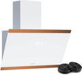 Klarstein hotte aspirante, 60 cm, 578 m³/h, 34,5 dB, avec éclairage LED, blanc