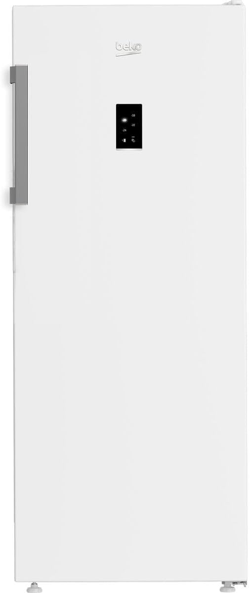 Beko B3RFNE274W congélateur professionnel, 75,4 × 59,7 × 151,5 cm, 220 L, blanc, pose libre