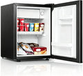 Mini-réfrigérateur, 45,2 L, 6,3 L, 0–10 °C, acier inoxydable, compact, pour le bureau, pour la chambre, RBFGYIOP