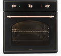 Klarstein four, 55 L, acier inoxydable, noir, encastrable, électrique