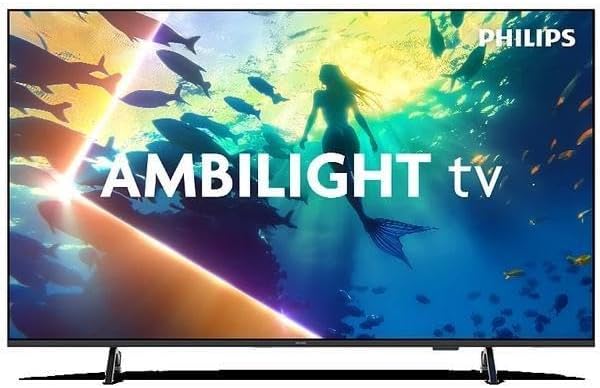 Philips 55PUS8010/12 téléviseur, 55 pouces, avec éclairage LED, commande intelligente, 4K Ultra HD