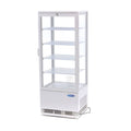 Vitrine réfrigérée, 43 cm, 98 L, blanc, Maxima