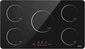 Table de cuisson, 90 cm, 1800 W, verre, induction, encastrable, IsEasy