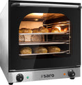 Mini-four, 435 × 315 mm, 300 °C, 2,67 kW, acier inoxydable, convection, Saro