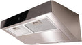 Hotte aspirante CH12060, 60 cm, 55–64 dB, acier inoxydable, Respekta