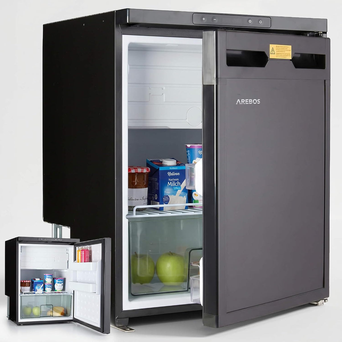 AREBOS 12 V/24 V congélateur, 65 L, –20 °C