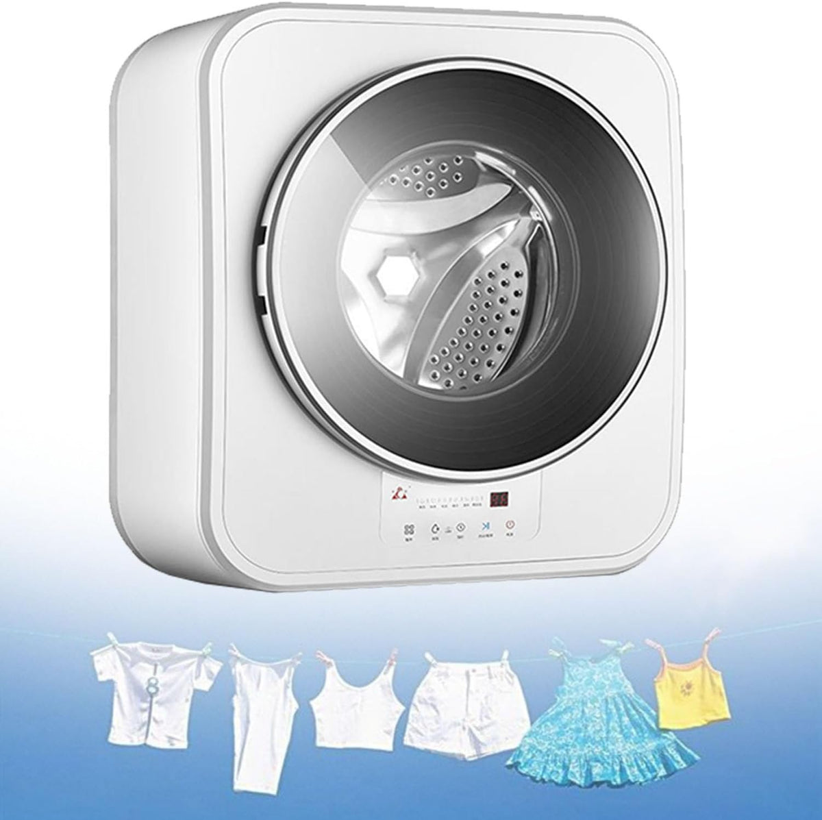 Lave-linge, 3 kg, compact, électrique, pour la cuisine, DPLXQPP