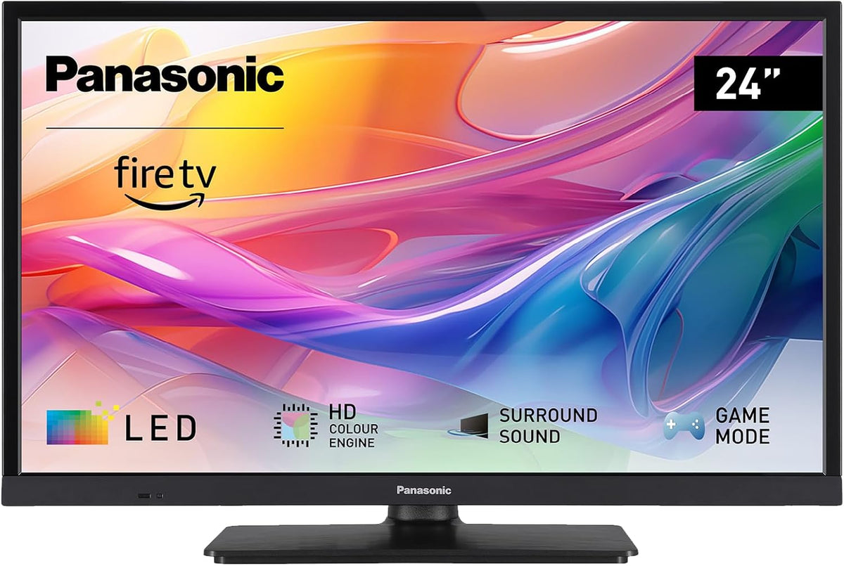 Téléviseur, 24 pouces, avec éclairage LED, commande intelligente, Panasonic