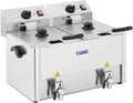 Friteuse sans huile RCEF 13D-EGO, 14 cm, 3250 W, 13 L, 190 °C, acier inoxydable, électrique, Royal Catering