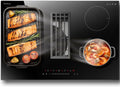 Table de cuisson, 21,5 cm, 135 W, induction, 4 feux, Karinear