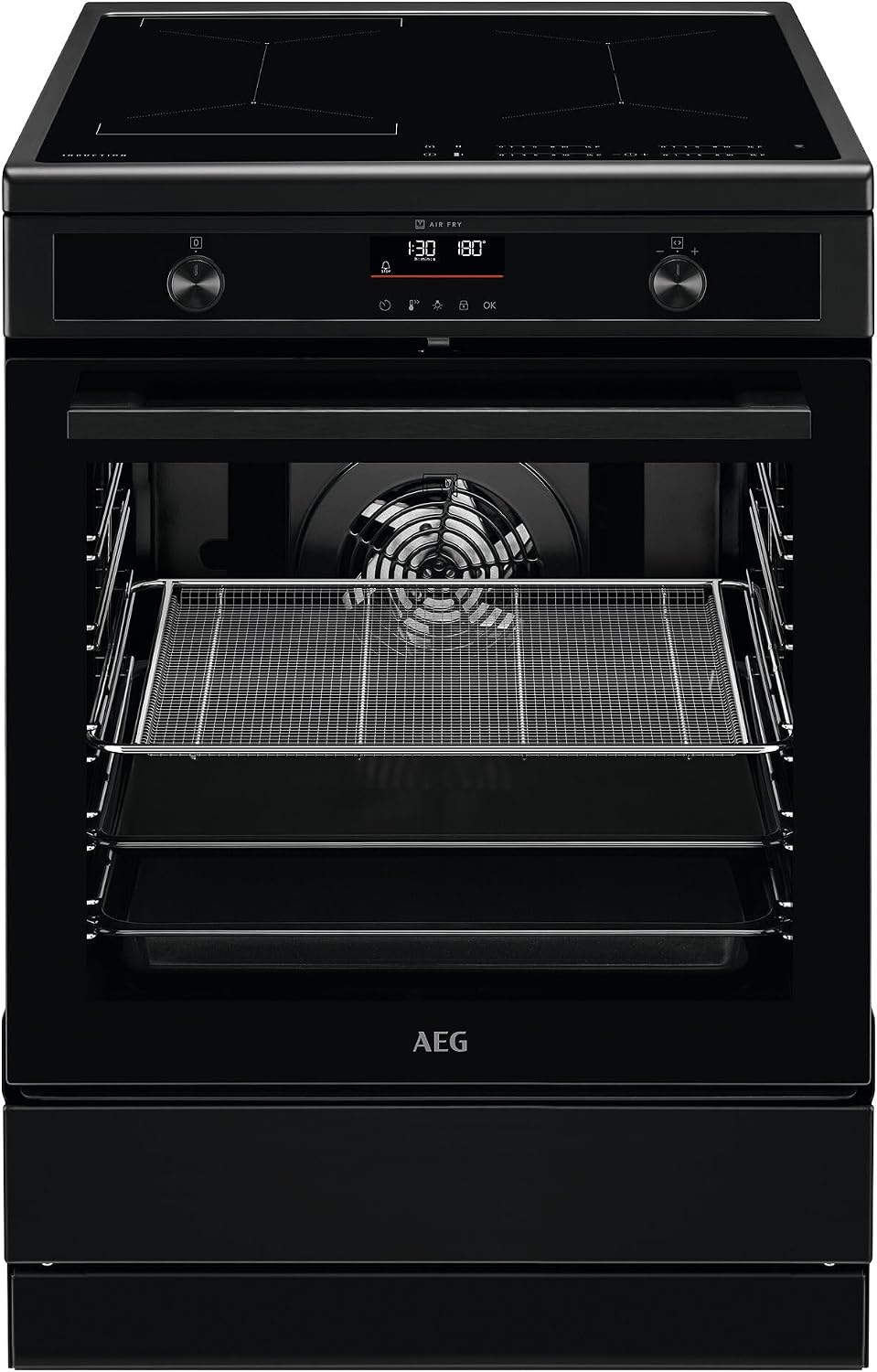 AEG cm/Hob2Hood/Pyrolyse cuisinière, 60 cm, induction, grill