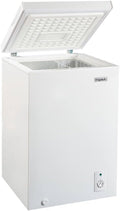 Congélateur CCO100BE, 47 × 45 × 63,2 cm, 58 L, blanc, FrigeluX