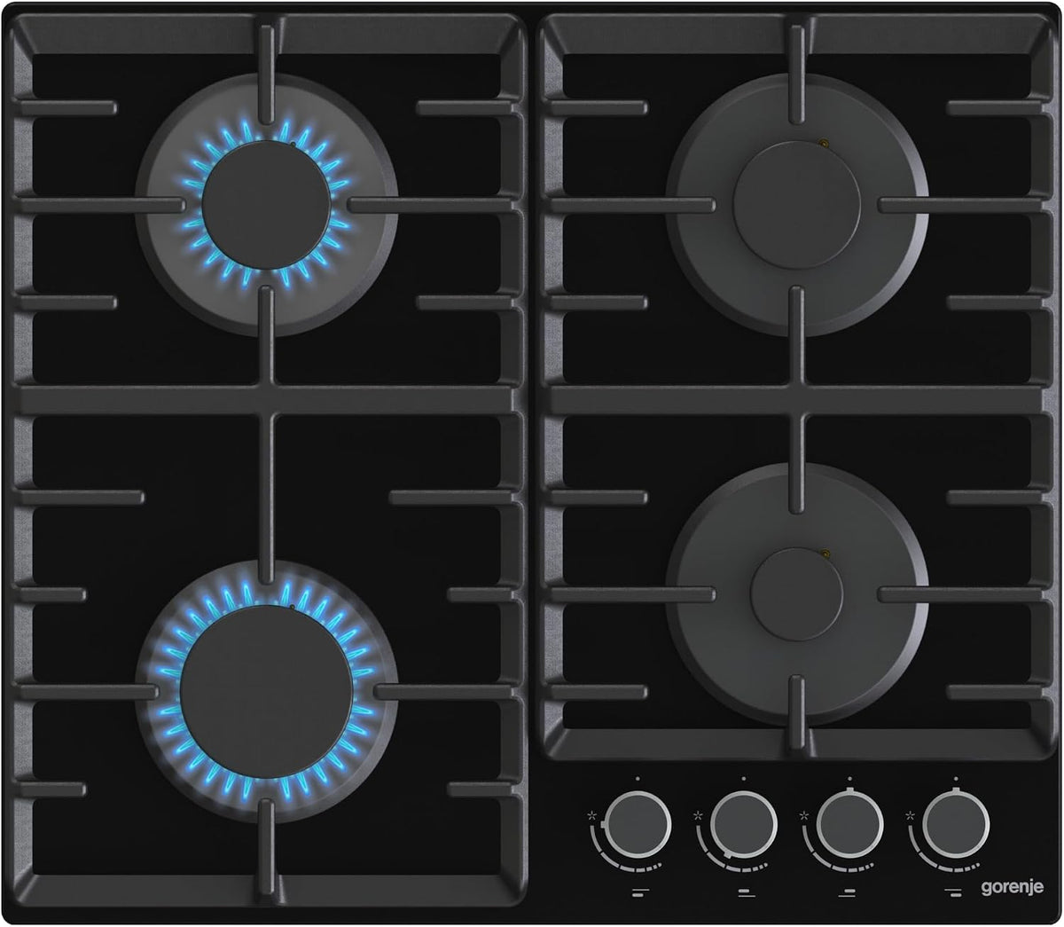 Gorenje GT642AB cuisinière, 600 mm, à gaz
