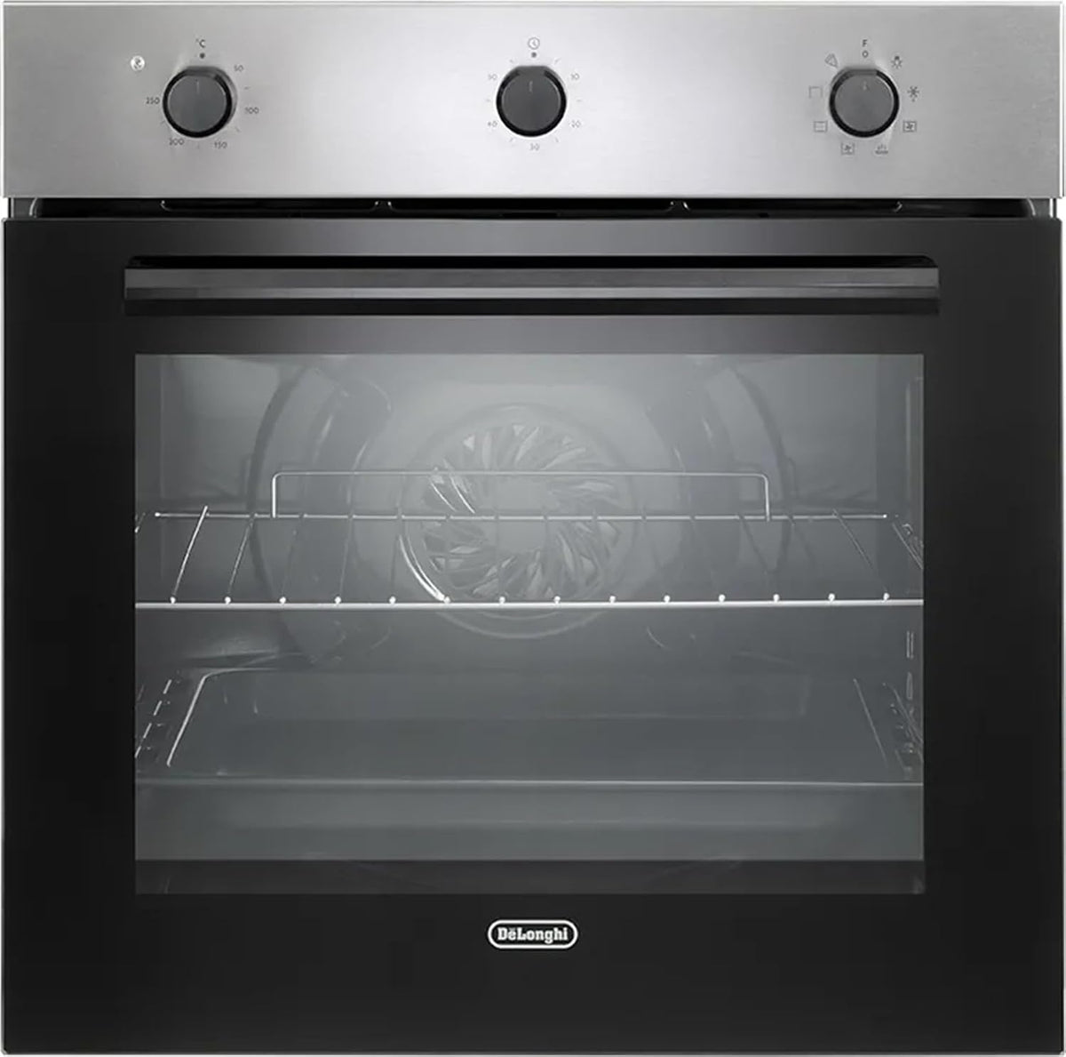 Four encastrable, 60 cm, 65 L, acier inoxydable, électrique, grill, De'Longhi