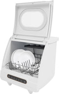 Lave-vaisselle, 45 × 45 × 43 cm, 5 L, 800 W, portable, compact, 5 programmes, Haoxuesen
