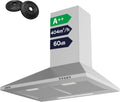 Hotte aspirante CBCS6201, 60 cm, acier inoxydable, CIARRA