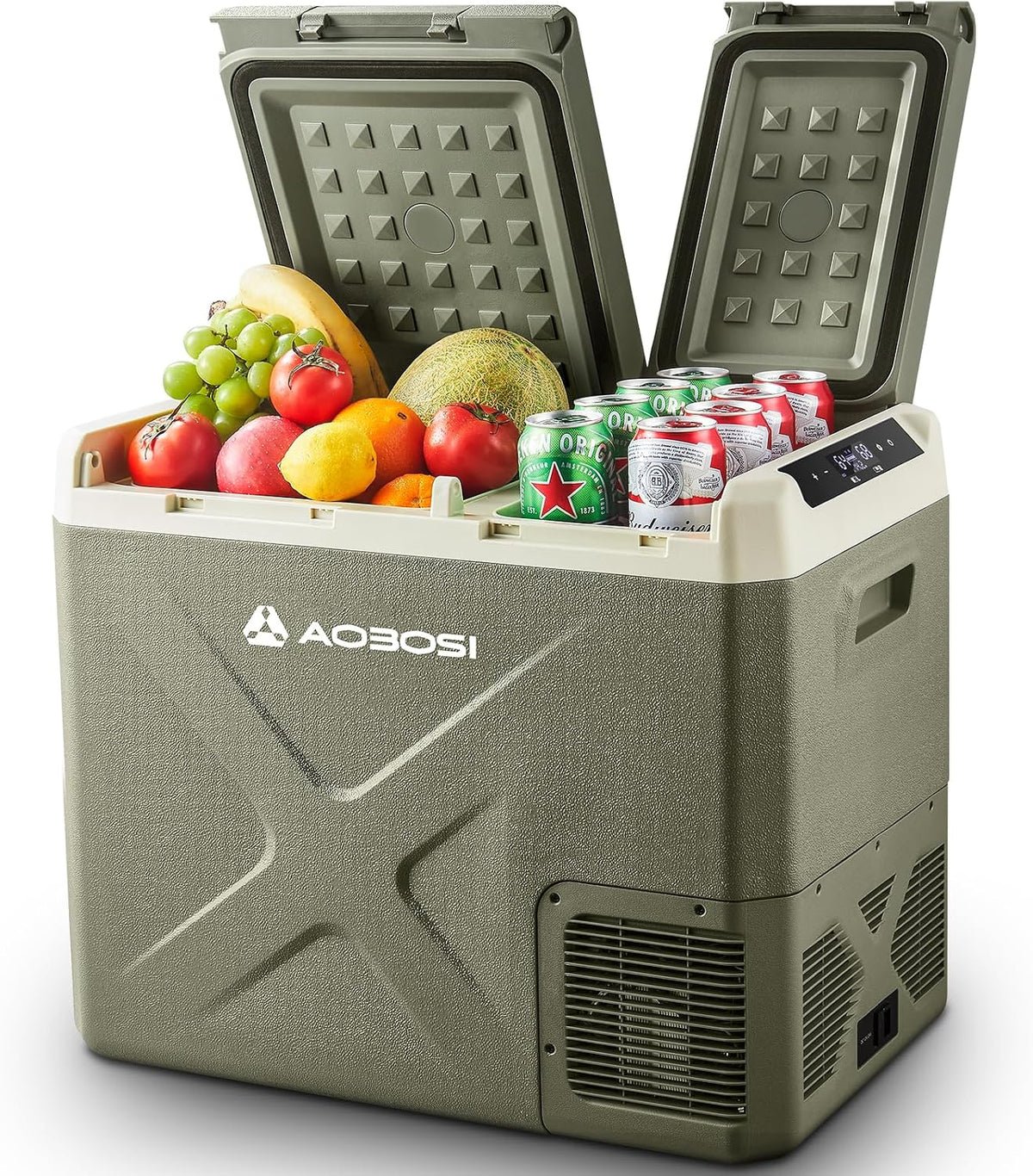 Mini-réfrigérateur, 48 L, 12 v, 220 v, AAOBOSI