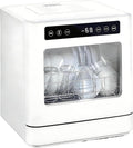 Lave-vaisselle, 43 cm, 75 °C, 4 programmes, pour le bureau, QIUNAOZI