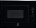 Electrolux KMFD264TEX four à micro-ondes, 45 cm, 26 L, 900 W, acier inoxydable, noir, grill, encastrable