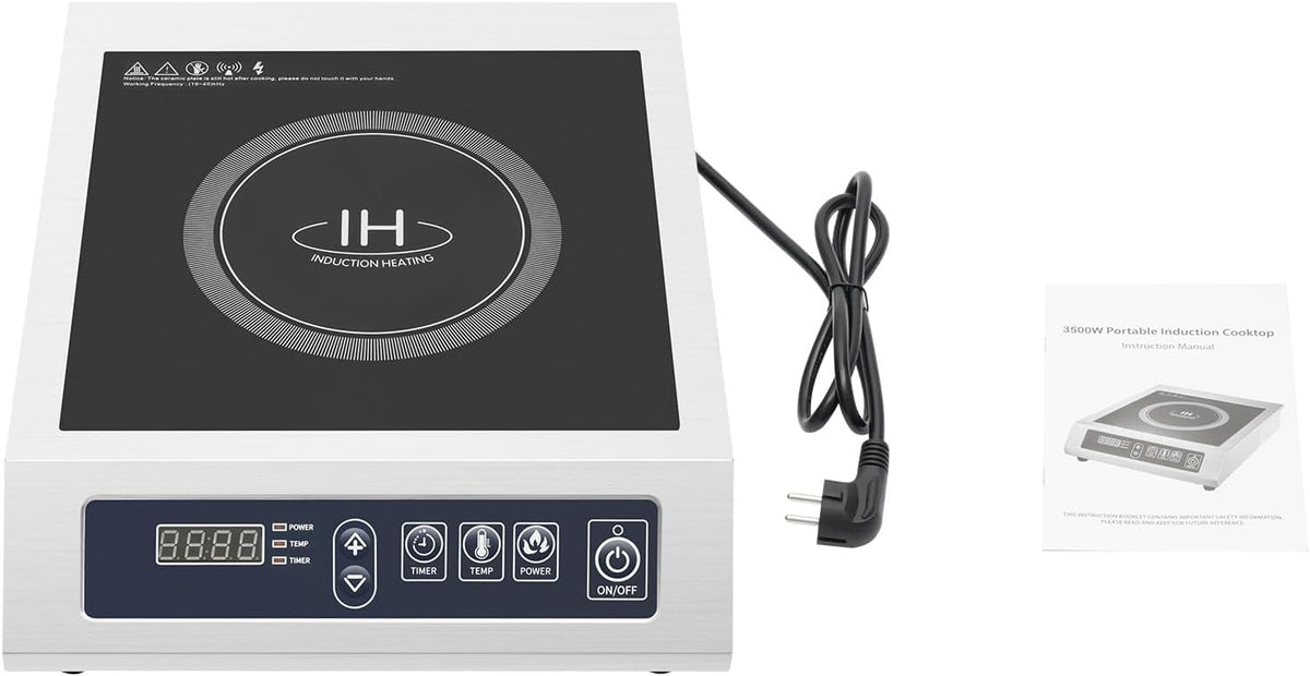 Table de cuisson, 800–1000 W, 220 V, induction, portable, pour la cuisine, Owneed