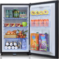 Mini-réfrigérateur, 40,2 × 45,5 × 67,0 cm, 50 L, 12 V, 220 V, 10 °C, noir, pour le bureau, pour la chambre, SMETA