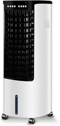 Rafraîchisseur d'air, 330 × 348 × 853 mm, blanc, mobile, compact, portable, 3 en 1, WOTZOV