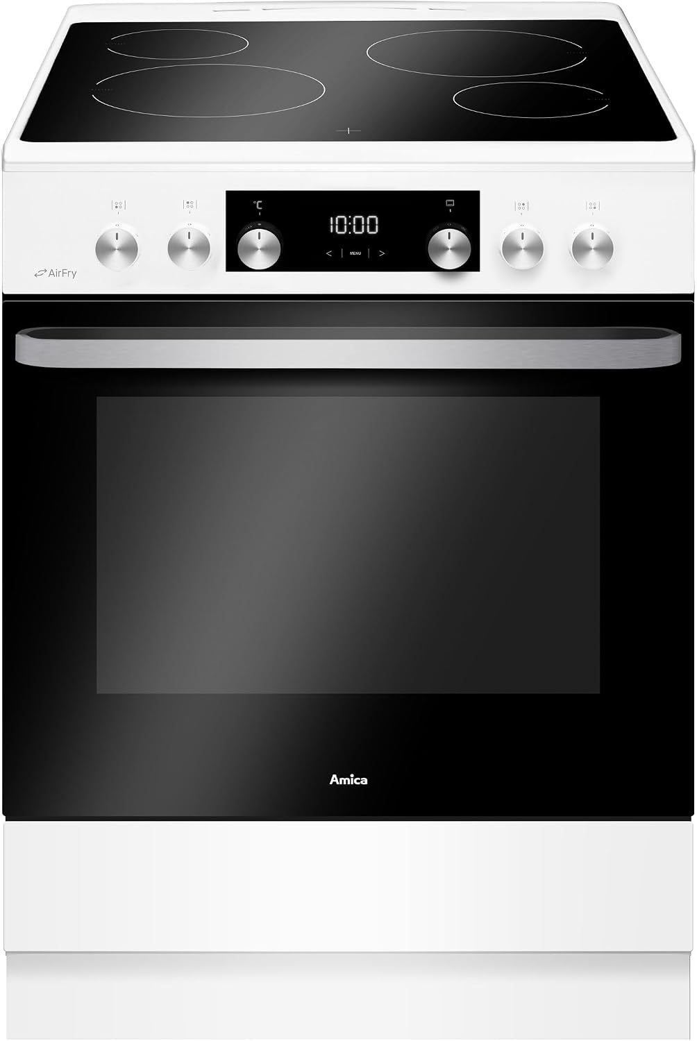 Amica ACV7005RB cuisinière, 77 L, blanc, vitrocéramique, 4 feux