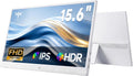 Moniteur portable, 11,8 mm, 15,6 pouces, blanc, KTC